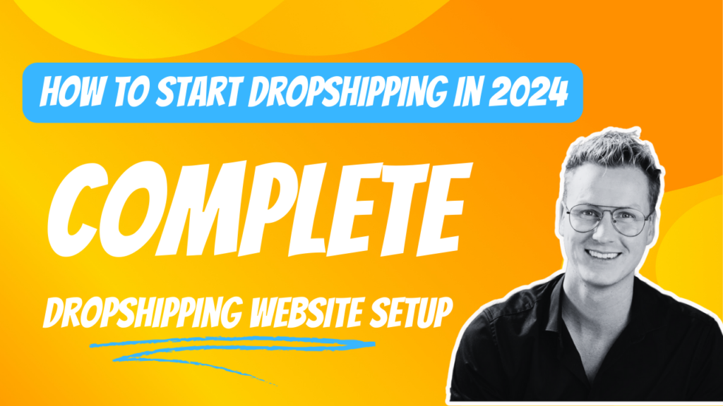 Dropshipping website setup tutorial
